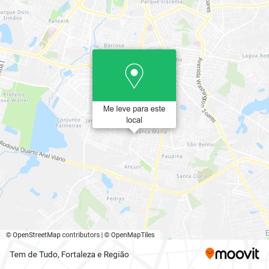 Tem de Tudo mapa