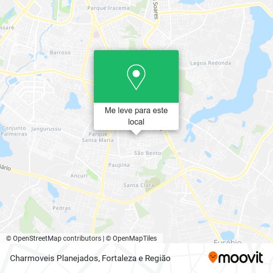 Charmoveis Planejados mapa