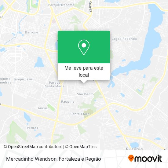 Mercadinho Wendson mapa