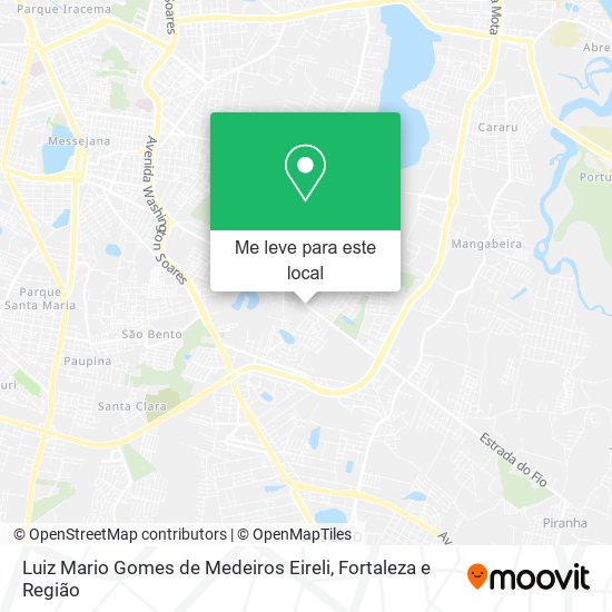 Luiz Mario Gomes de Medeiros Eireli mapa