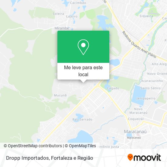 Dropp Importados mapa