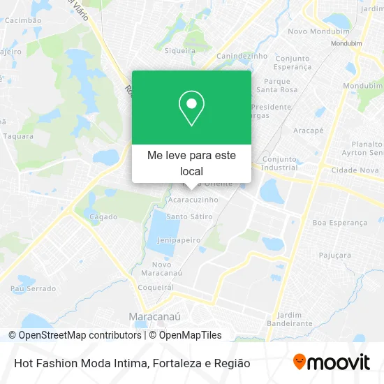 Hot Fashion Moda Intima mapa