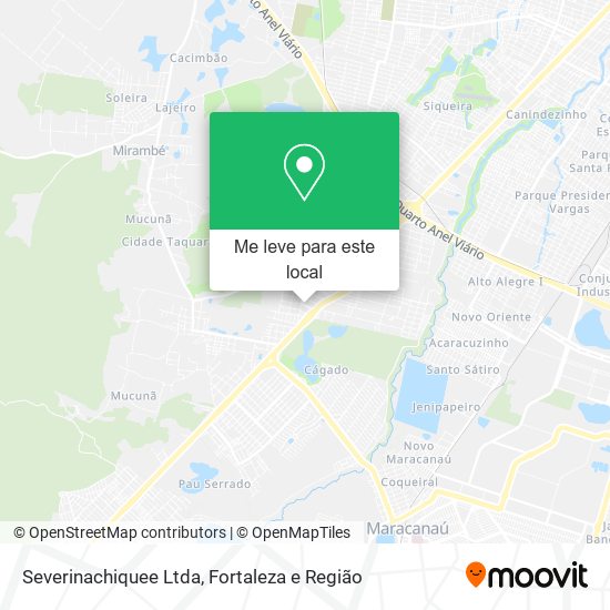 Severinachiquee Ltda mapa