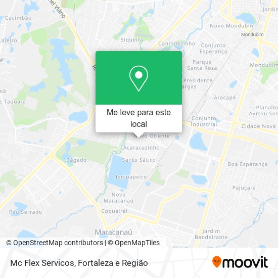 Mc Flex Servicos mapa