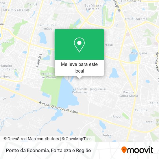 Ponto da Economia mapa