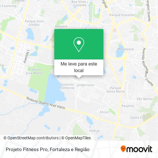 Projeto Fitness Pro mapa