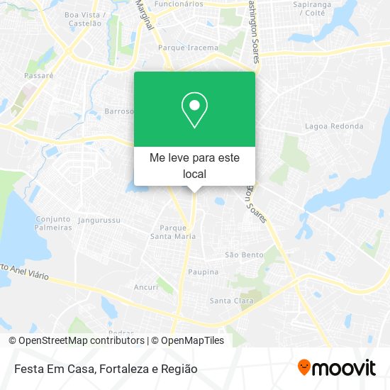 Festa Em Casa mapa