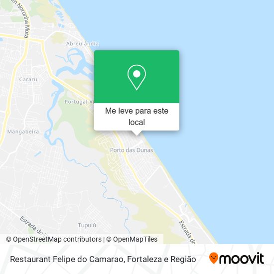 Restaurant Felipe do Camarao mapa