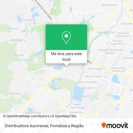 Distribuidora Aurorense mapa