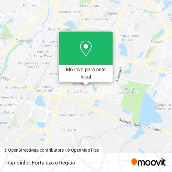 Rapidinho mapa