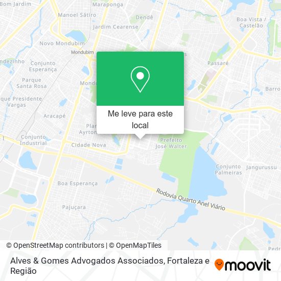 Alves & Gomes Advogados Associados mapa