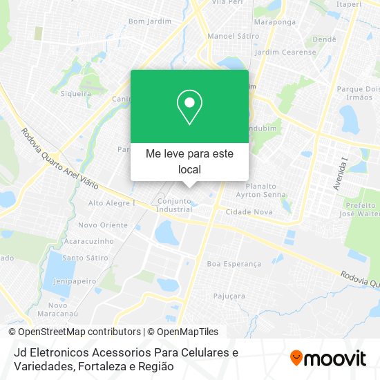 Jd Eletronicos Acessorios Para Celulares e Variedades mapa