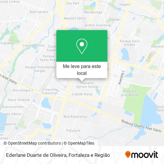 Ederlane Duarte de Oliveira mapa