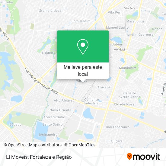 Ll Moveis mapa