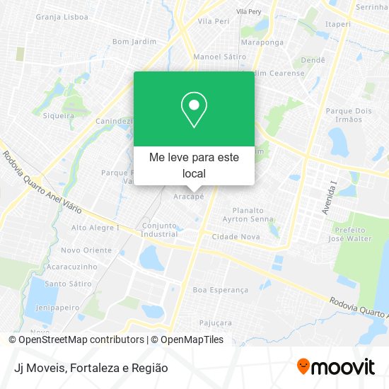 Jj Moveis mapa