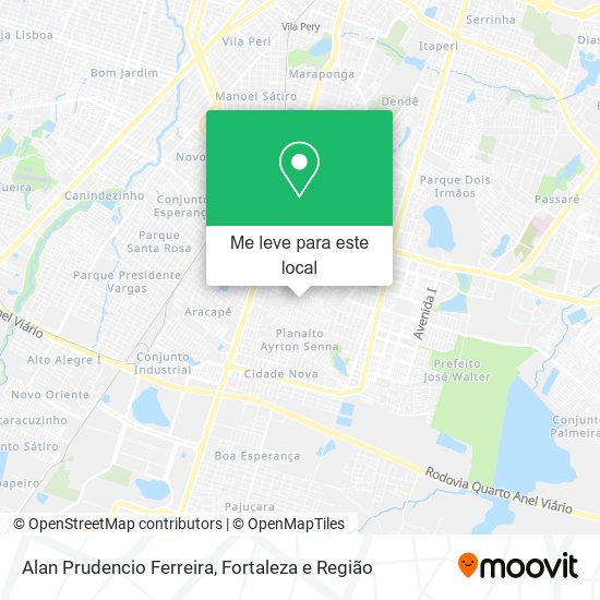 Alan Prudencio Ferreira mapa