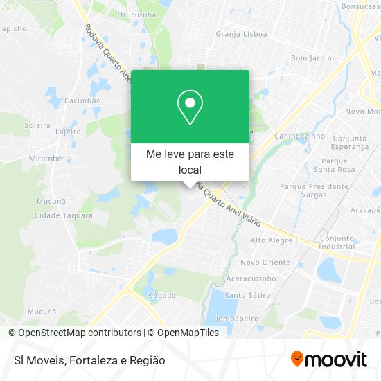 Sl Moveis mapa