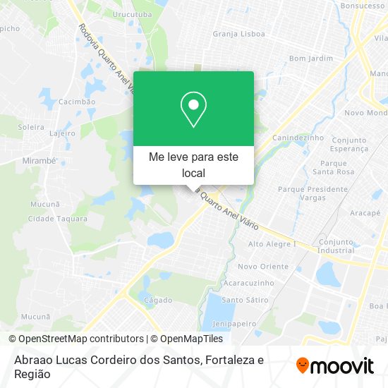 Abraao Lucas Cordeiro dos Santos mapa