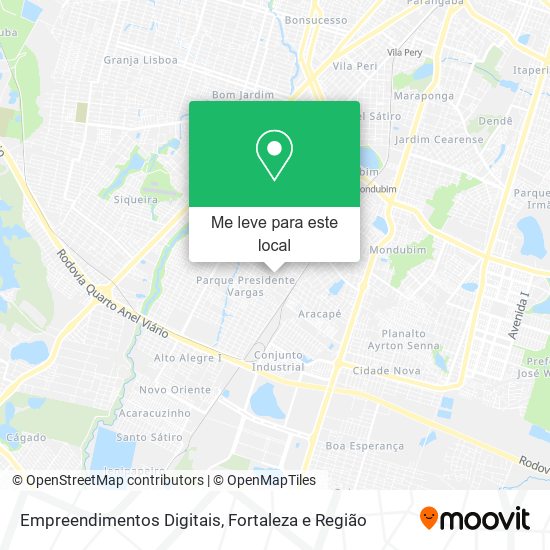 Empreendimentos Digitais mapa