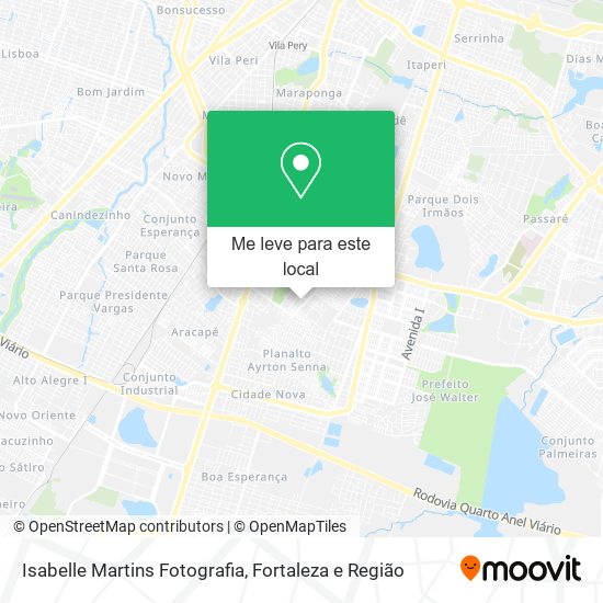 Isabelle Martins Fotografia mapa