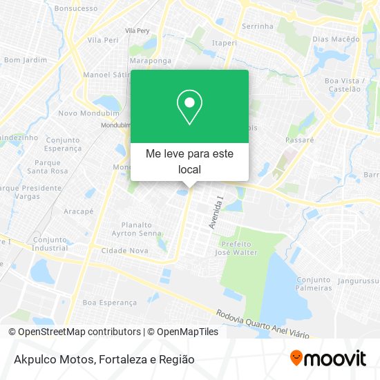 Akpulco Motos mapa