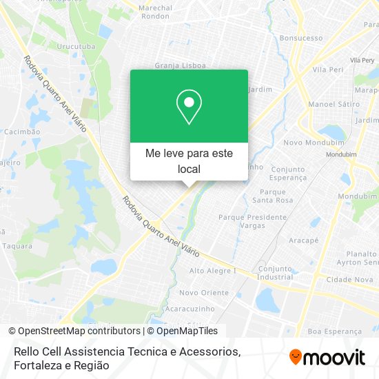 Rello Cell Assistencia Tecnica e Acessorios mapa