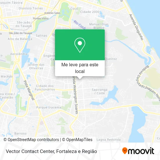 Vector Contact Center mapa