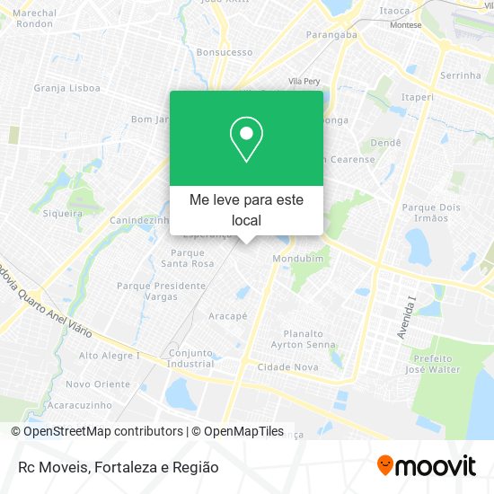 Rc Moveis mapa