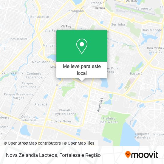 Nova Zelandia Lacteos mapa