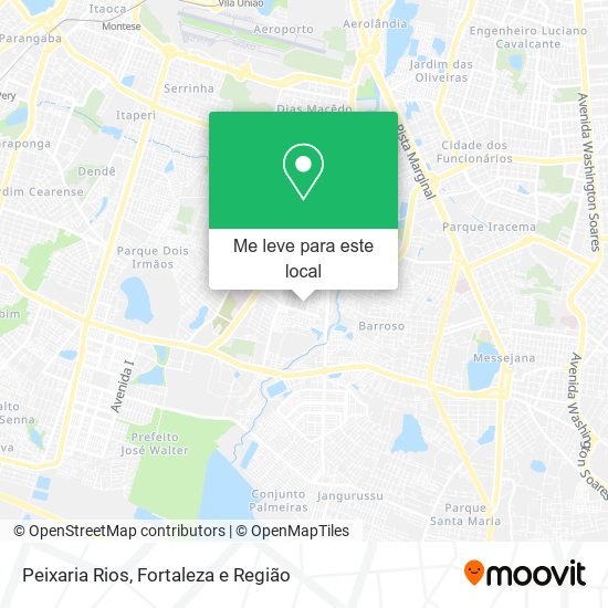 Peixaria Rios mapa