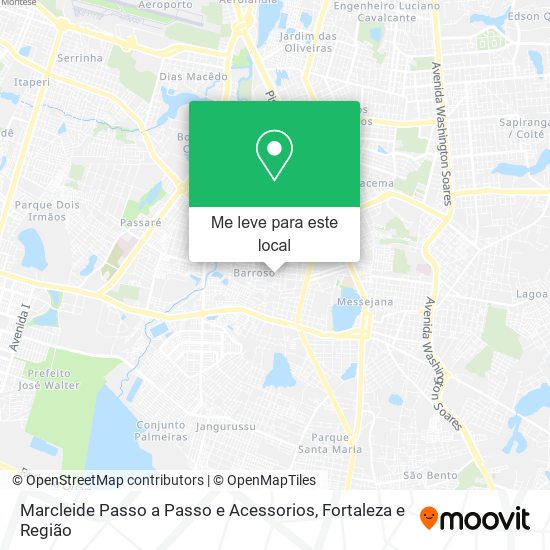 Marcleide Passo a Passo e Acessorios mapa