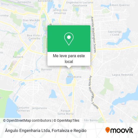 Ângulo Engenharia Ltda mapa