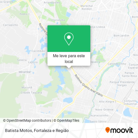 Batista Motos mapa