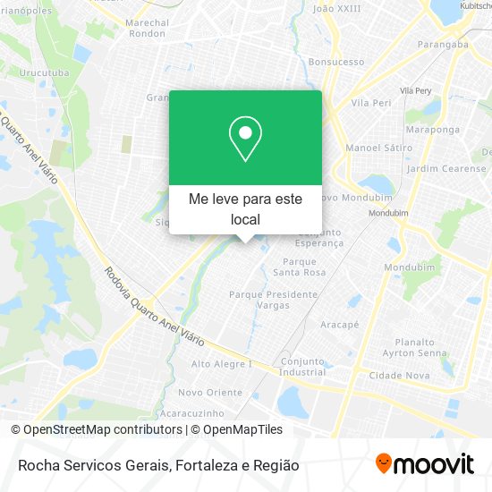 Rocha Servicos Gerais mapa