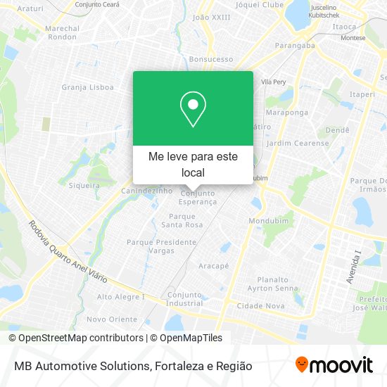 MB Automotive Solutions mapa