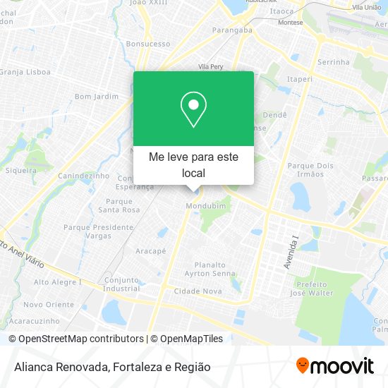 Alianca Renovada mapa