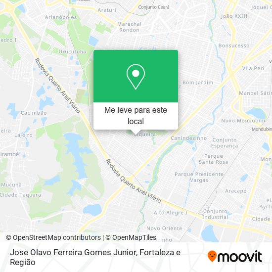 Jose Olavo Ferreira Gomes Junior mapa