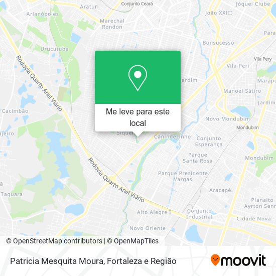 Patricia Mesquita Moura mapa