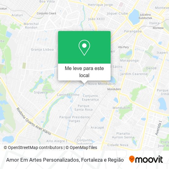 Amor Em Artes Personalizados mapa