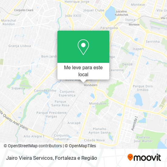 Jairo Vieira Servicos mapa