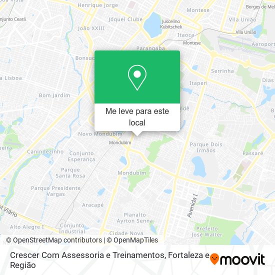 Crescer Com Assessoria e Treinamentos mapa