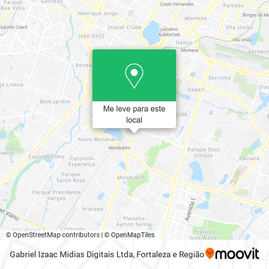 Gabriel Izaac Midias Digitais Ltda mapa