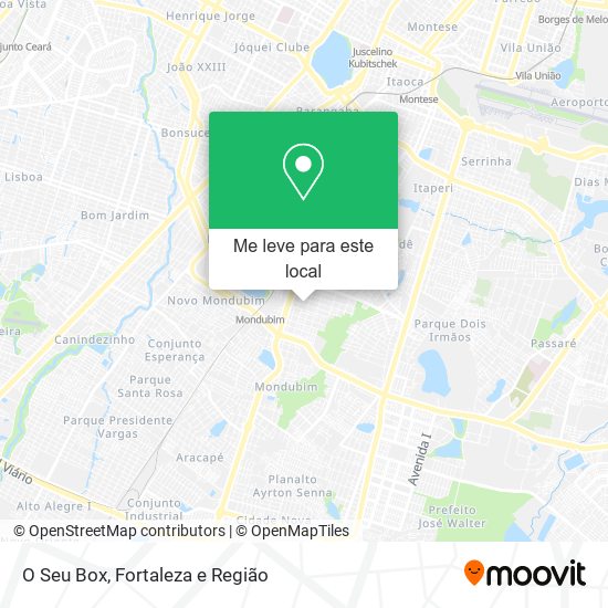 O Seu Box mapa