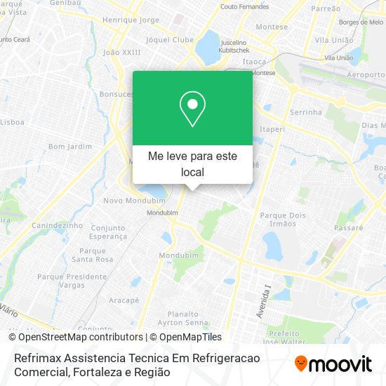 Refrimax Assistencia Tecnica Em Refrigeracao Comercial mapa