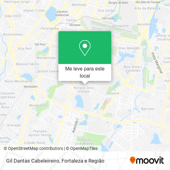 Gil Dantas Cabeleireiro mapa