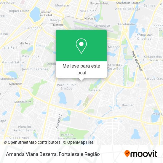 Amanda Viana Bezerra mapa