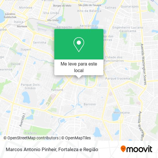 Marcos Antonio Pinheir mapa