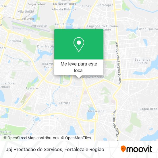 Jpj Prestacao de Servicos mapa