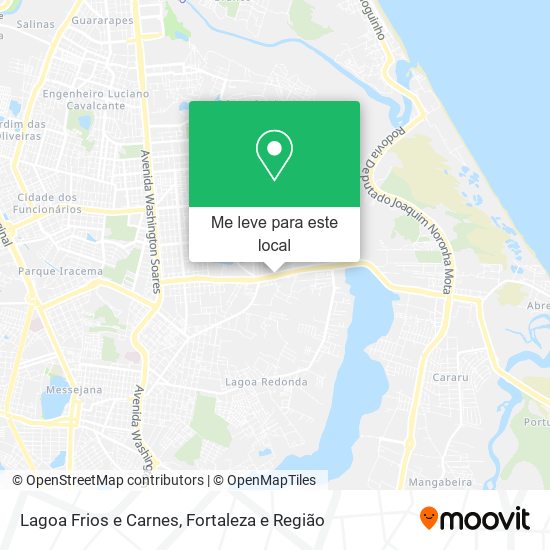 Lagoa Frios e Carnes mapa