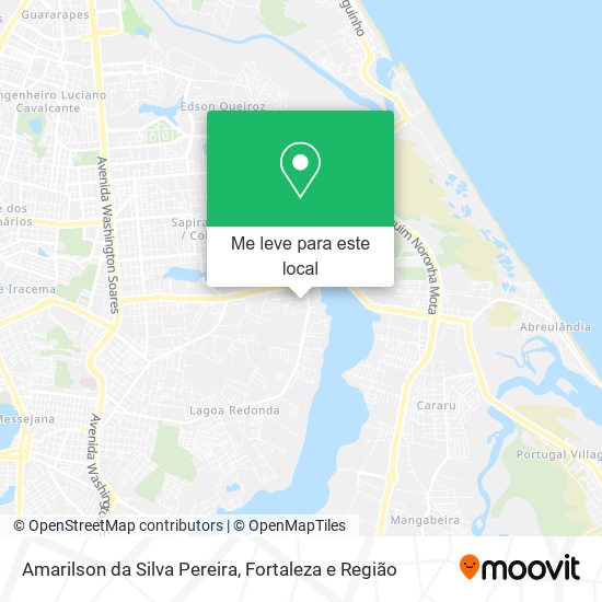 Amarilson da Silva Pereira mapa